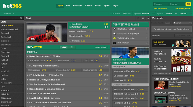 bet365-webseite